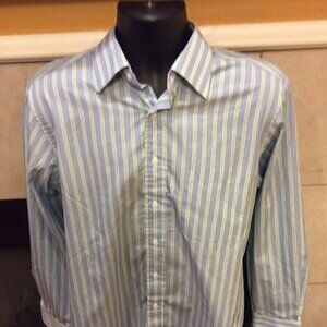 Men's Vineyard Vines 100's 2 Ply Shirt 15.5 Large